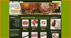 Desktop Screenshot of carneentucasa.com